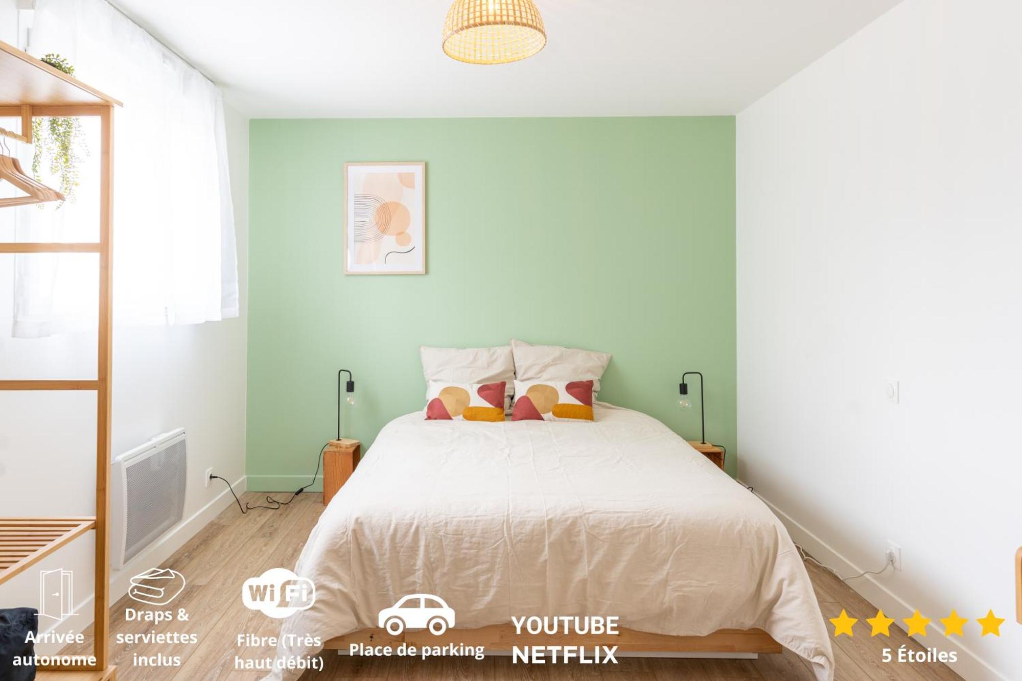 Le Noyer - Appartement Moderne & Accessible Montaigu-Vendee Exterior foto